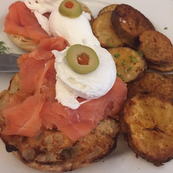 Classic Diner - Eggs Benedict with salmon. Extra egg. Potatoes (solid) - Diners Near Me - Malvern, Pennsylvania Classic Diner - Eggs Benedict with salmon. Extra egg. Potatoes (solid) - Diners Near Me - Malvern, Pennsylvania