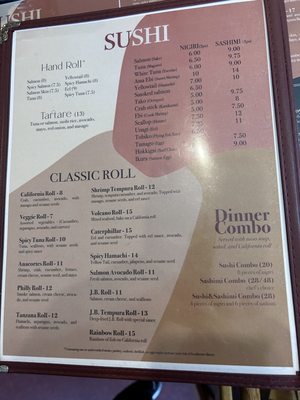 Menu photo 1 De Asian Anacortes, WA