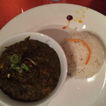 Coriander Green - Palak paneer lunch portion. - Indian Near Me - Oakville, Ontario