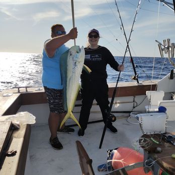 Waverunner Fishing Charters - This was the biggest fish she's ever caught in her life! - Fishing Near Me - Wanchese, North Carolina