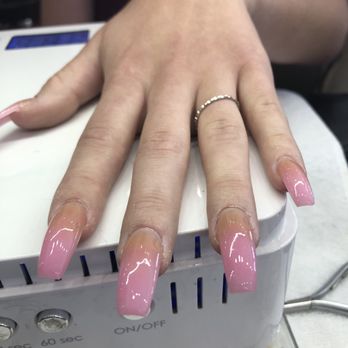 AP Nails - This is before she added the unicorn sparkles - Nail Salons Near Me - Long Beach, California