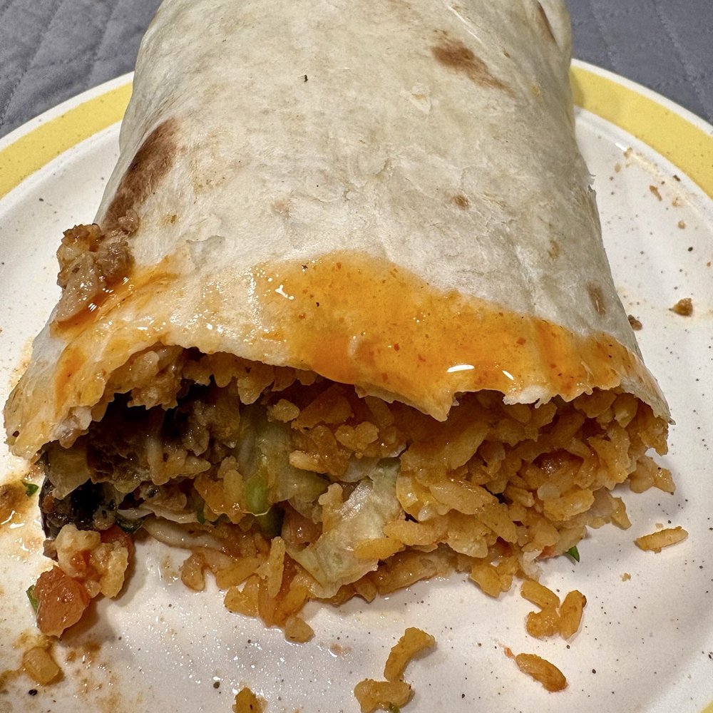 Perfect Mouth Hugger burrito this time, stuffed with meat and 'Through the Garden' ingredients! (January 2026) Perfect Mouth Hugger burrito this time, stuffed with meat and 'Through the Garden' ingredients! (January 2026)