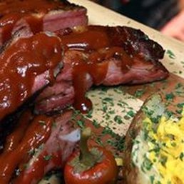 Smoked Pork Ribs Plate