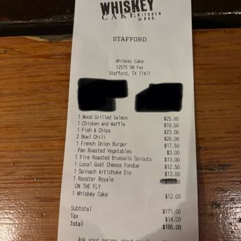 Whiskey Cake Kitchen And Bar - Well worth - New American Near Me - Stafford, Texas Whiskey Cake Kitchen And Bar - Well worth - New American Near Me - Stafford, Texas