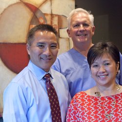 Elmbrook General Dentistry SC - Dr. Tran (left) Dr. Pham (right) Dr. Hackbarth (center)