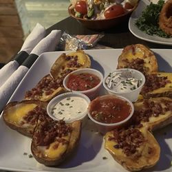 Main St Oasis - Potato skins