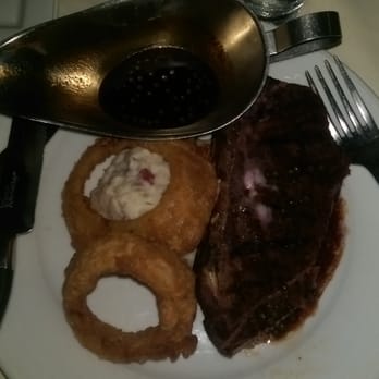 Orange Hill Restaurant & Events - New York Steak with peppercorn demi-glaze - Steakhouses Near Me - Orange, California Orange Hill Restaurant & Events - New York Steak with peppercorn demi-glaze - Steakhouses Near Me - Orange, California