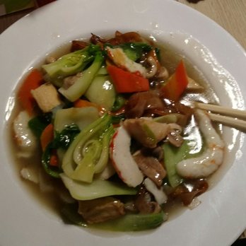 Veggie Village - Stir fry flat noodle with sauce. - Vegetarian Near Me - Phoenix, Arizona Veggie Village - Stir fry flat noodle with sauce. - Vegetarian Near Me - Phoenix, Arizona