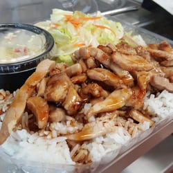 Tony's Donut House - Small chicken plate.