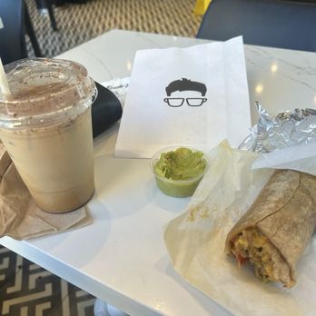 Gregorys Coffee - Fall oat boy and vegan burrito with guac - Coffee & Tea Near Me - Washington D.c, District of Columbia