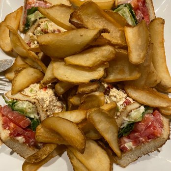 The Bistro At Haddonfield - Chicken Salad Club with fries - American Near Me - Haddonfield, New Jersey The Bistro At Haddonfield - Chicken Salad Club with fries - American Near Me - Haddonfield, New Jersey
