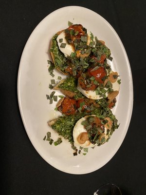 Photo of The Earle Restaurant - Ann Arbor, MI, US. Bruschetta