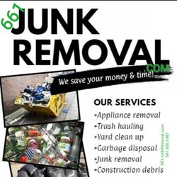661 Junk Removal - We save you time and money! Call today and experience the difference! 661 Junk Removal to the rescue!