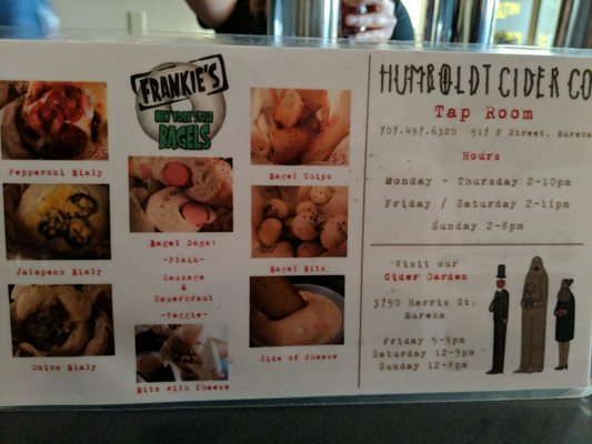 Menu photo 3 Humboldt Cider Company Tap Room Eureka, CA Menu photo 3 Humboldt Cider Company Tap Room Eureka, CA