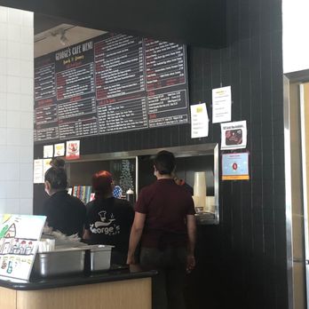 George's Cafe - Order counter and menu board. - Breakfast & Brunch Near Me - West Covina, California