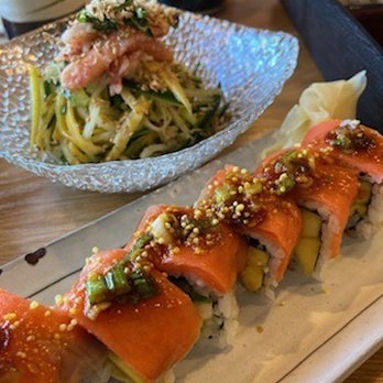 Takara Sushi - Crab salad and paradise roll yum! - Sushi Bars Near Me - Burnaby, British Columbia
