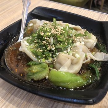 Mr.Dumpling - the spicywonton my cousin found a HAIR in - Chinese Near Me - Rancho Cucamonga, California
