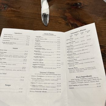 Lizzano's Pizza - Menu - Italian Near Me - Euless, Texas Lizzano's Pizza - Menu - Italian Near Me - Euless, Texas