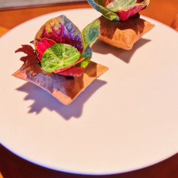 Addison - Salad on a crouton - New American Near Me - San Diego, California