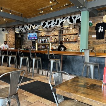 Harry's on the Hill - tables and chairs in a restaurant - Burgers Near Me - Providence, Rhode Island