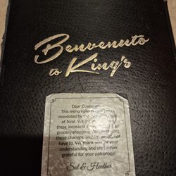 Kings New York Pizza - Falling Waters - Menu