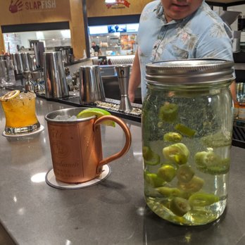 DRINK BAR - Serrano infused vodka - Cocktail Bars Near Me - Tustin, California