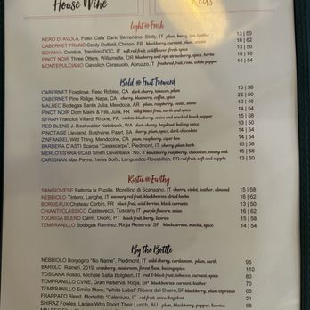 House Wine - Menu - Wine Bars Near Me - Austin, Texas House Wine - Menu - Wine Bars Near Me - Austin, Texas