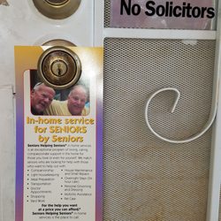 Seniors Helping Seniors - These folks dont care about peoples property and are very defensive and rude whenncalled out. Flyer hand out guy said he didnt see the sign.