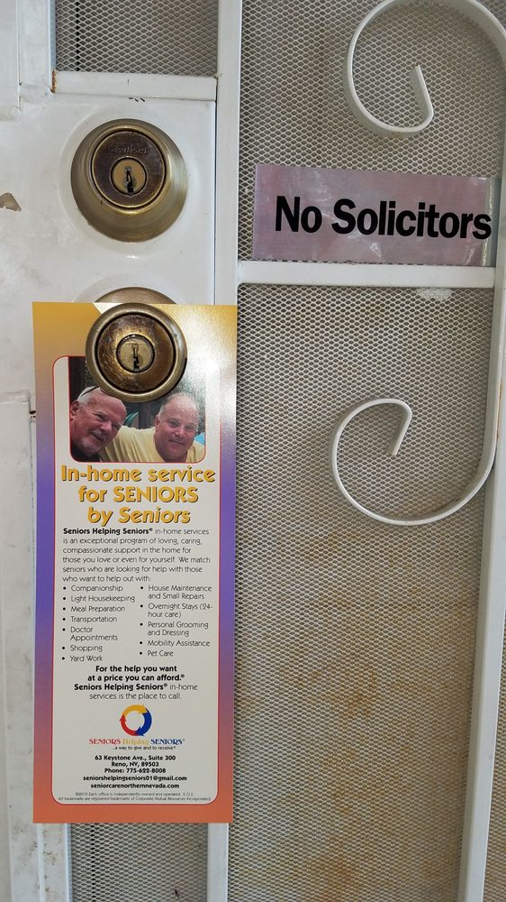 Seniors Helping Seniors - home care agency in Reno, NV