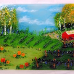 LightGarden Glass Art - "Bountiful Harvest"