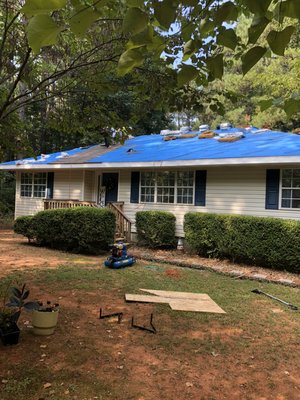 Above All Roofing & Restoration Logo