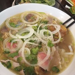 Pho, tons of meat and goodies Pho, tons of meat and goodies