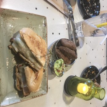 Manna Restaurant - A sammie with plantains, surprisingly good - New American Near Me - Castle Rock, Colorado