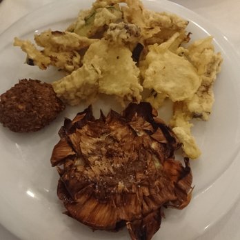 Nonna Betta - artichoke jewish style with fried mixed vegetables and falafel - Roman Near Me - Rome, RM Nonna Betta - artichoke jewish style with fried mixed vegetables and falafel - Roman Near Me - Rome, RM