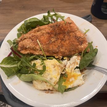 Fishtown Seafood - Cooked salmon filet (with salad and eggs) - Seafood Markets Near Me - Philadelphia, Pennsylvania
