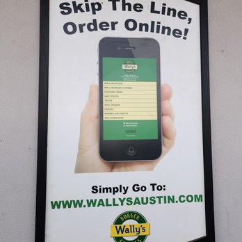 Wally's Burger Express - Order online! - Burgers Near Me - Austin, Texas Wally's Burger Express - Order online! - Burgers Near Me - Austin, Texas