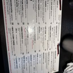 Menu Menu