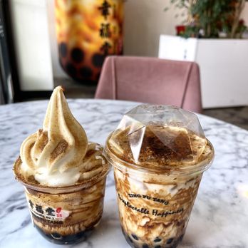 Xing Fu Tang - 09. Brown Sugar Boba Black Tea Latte Soft serve - Bubble Tea Near Me - Seattle, Washington Xing Fu Tang - 09. Brown Sugar Boba Black Tea Latte Soft serve - Bubble Tea Near Me - Seattle, Washington