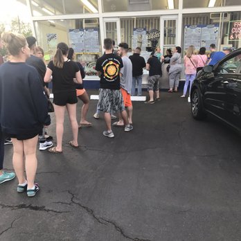 Abbott's Frozen Custard - Line to the road. - Ice Cream & Frozen Yogurt Near Me - Webster, New York Abbott's Frozen Custard - Line to the road. - Ice Cream & Frozen Yogurt Near Me - Webster, New York