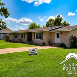 Sonrise Roofing - We offer our services in Munday, Texas. One of our projects last month.