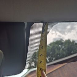 Perfect Shade Window Tinting And Truck Accessories - Measurement of right side mismatched windshield strip