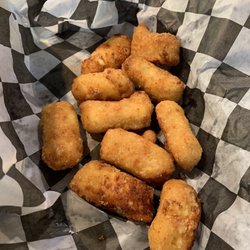TJ's Grill - The Gouda Mac and cheese bites... so delish