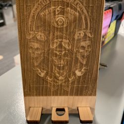 Potter's Printing - Laser etched phone stand