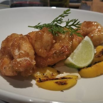 Rebel Food & Drink - Peaches and prawns - Wine Bars Near Me - Edmonton, Alberta Rebel Food & Drink - Peaches and prawns - Wine Bars Near Me - Edmonton, Alberta