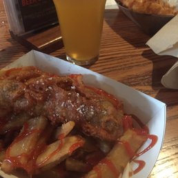 Breaded sausage and chips! So good Breaded sausage and chips! So good