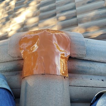Landeros Roofing Solutions - After it was fixed with a flashing - Roofing Near Me - Tracy, California