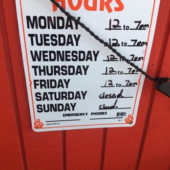 Mexi Burger - a sign for business hours - Burgers Near Me - Yuma, Arizona Mexi Burger - a sign for business hours - Burgers Near Me - Yuma, Arizona