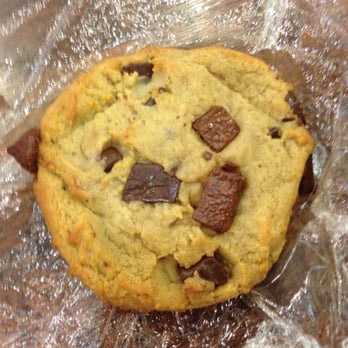 The Spot - Large chocolate chip cookie (2 for $5). Get it - Juice Bars & Smoothies Near Me - Claremont, California