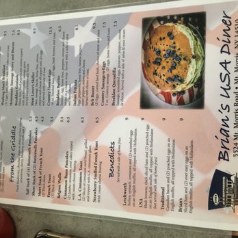 Brian's USA Diner - Diners Near Me - Mount Morris, New York
