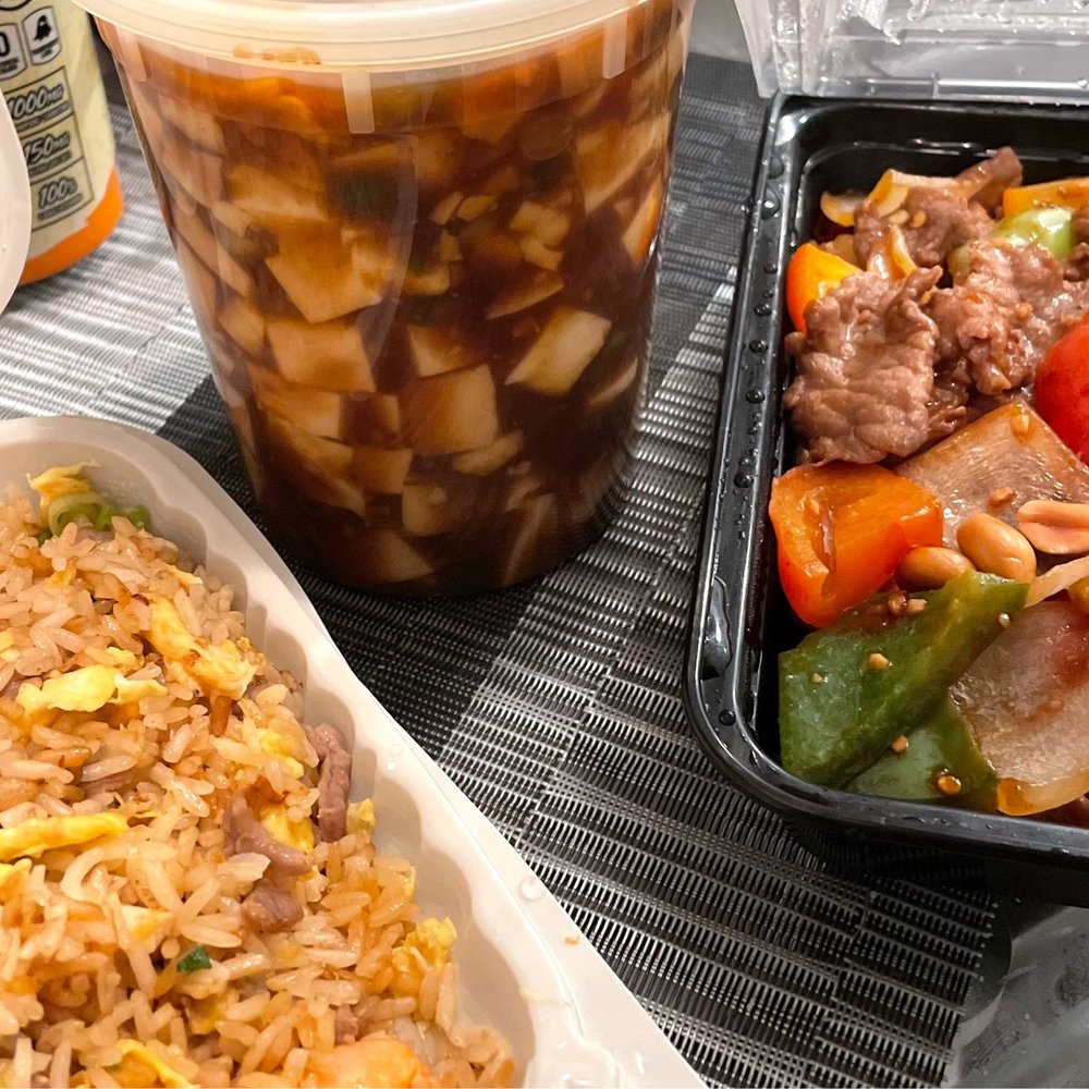 HK BBQ House - a meal of rice, meat and vegetables - Cantonese Near Me - Riverside, California HK BBQ House - a meal of rice, meat and vegetables - Cantonese Near Me - Riverside, California